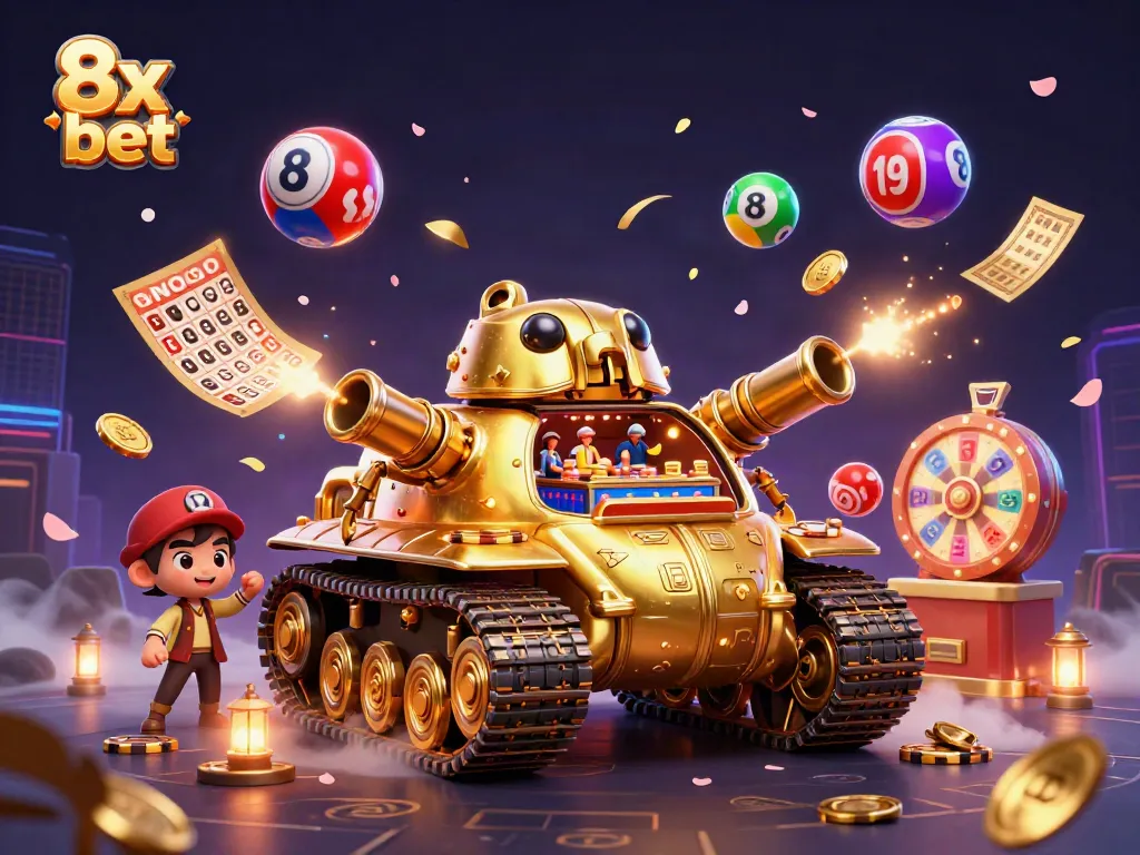 Experience the thrill of 8x bet in this vibrant digital casino scene.