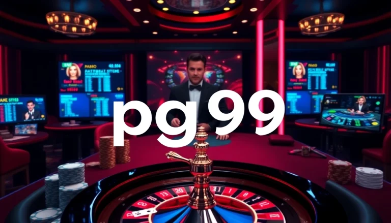 Experience thrilling gameplay at pg99 with engaging poker games and a dazzling online environment.