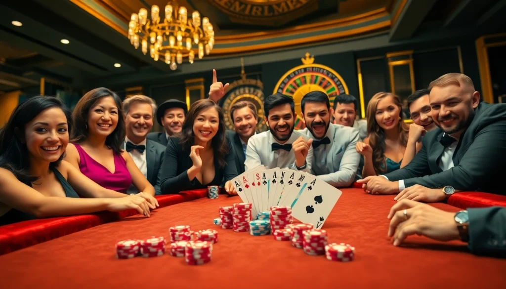 Experience exciting gameplay at 99ok with vibrant poker chips and a thrilling roulette wheel.