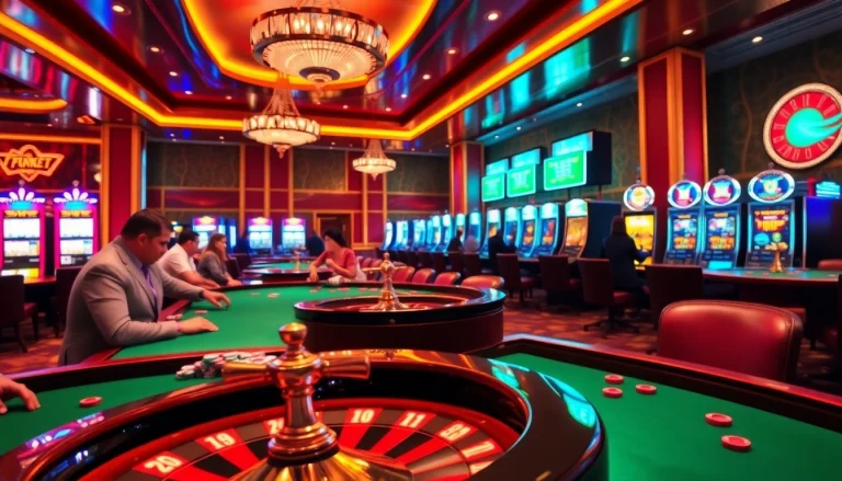 Experience the thrill of a luxurious casino environment focused on gaming strategies at https://f8bet.science/.