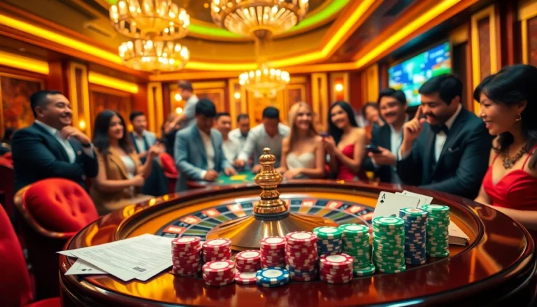 Experience the excitement of high-stakes gambling at https://jun88buzz.info/ with vibrant roulette and poker actions.