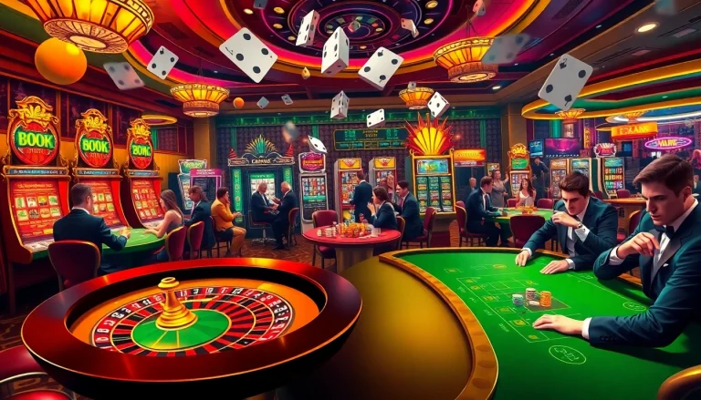Engage with thrilling highs of casino gaming at thabet com, featuring vibrant slot machines and poker tables.