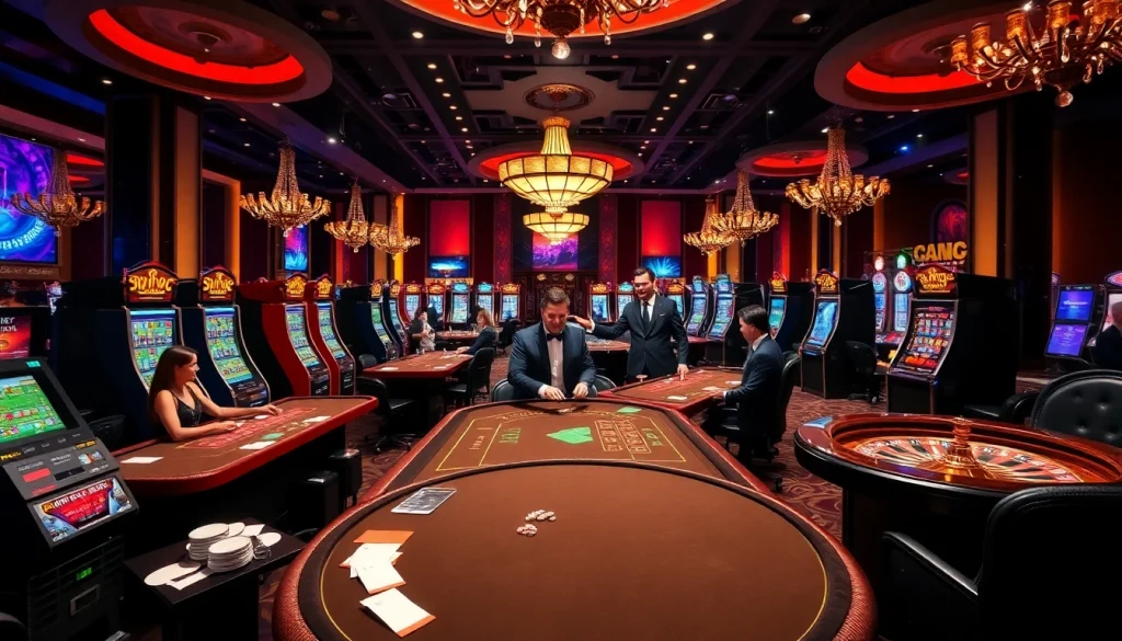 Experience the thrill of winning with max88 vin apk in a luxurious casino environment.