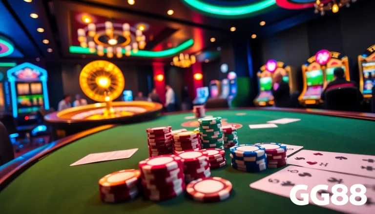 GG88 enhances the thrill of gambling with a professional poker scene, vibrant displays, and engaging gameplay.