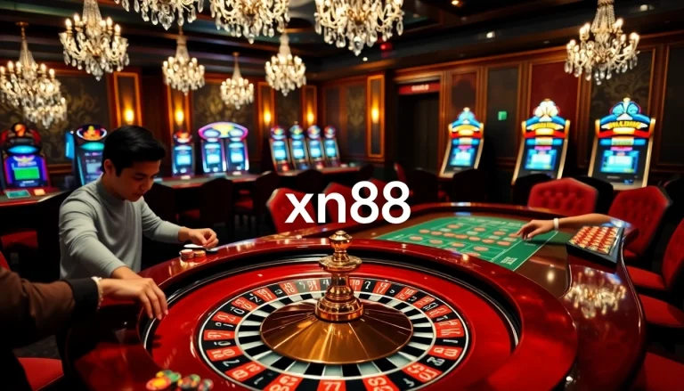 Experience the thrill of gambling at xn88 with professional casino gameplay and vibrant atmosphere.