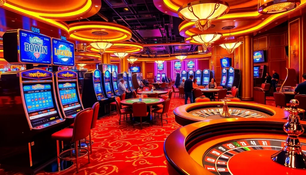 Experience thrilling gameplay at luckywin ph with vibrant casino elements.