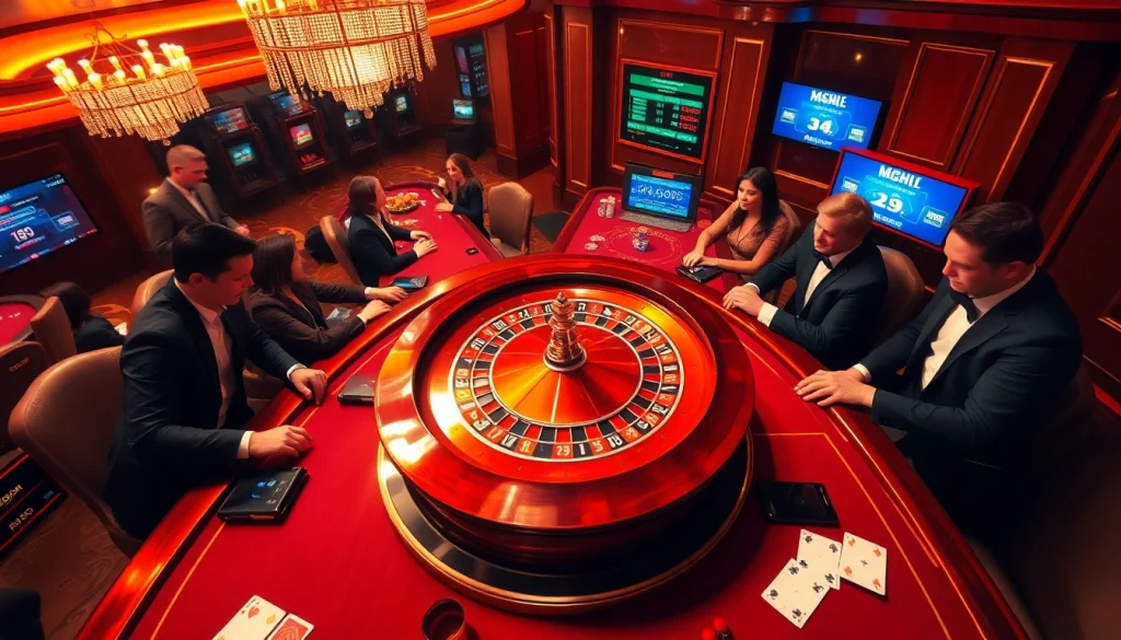 Experience the thrill of gambling at 88vv with vibrant casino visuals featuring roulette, cards, and poker chips.