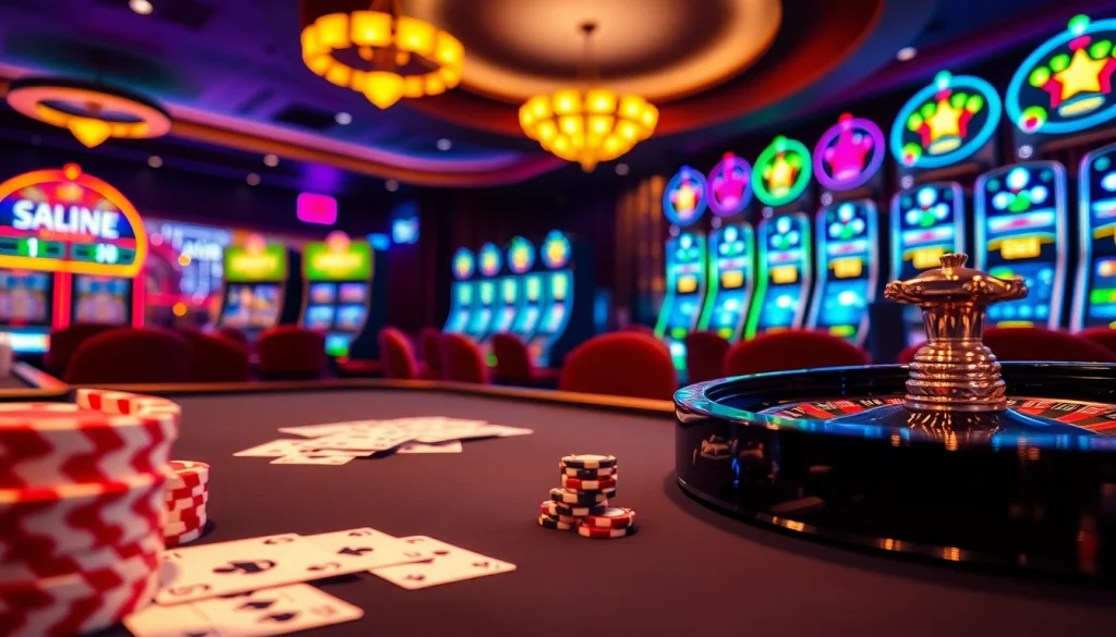 Experience thrilling gambling at https://okfun.social/ with vibrant casino tables and poker action.