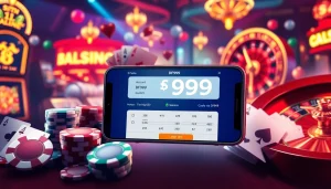 Engage in thrilling casino action with link vào DF999, showcasing roulette wheels and poker chips for online gamblers.