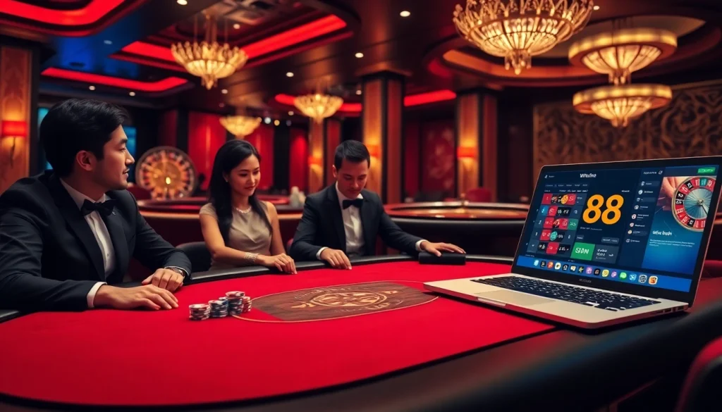 Experience win 88's thrilling casino excitement with dynamic poker and roulette games.