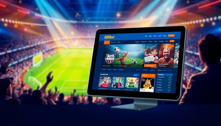 Discover the dynamic 888b.bet platform showcasing online betting excitement and user-friendly design.