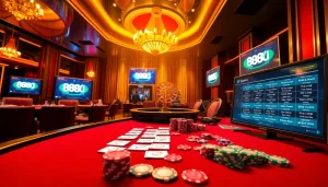 Experience thrilling poker excitement at 888vi.space with vibrant gameplay and colorful chips.