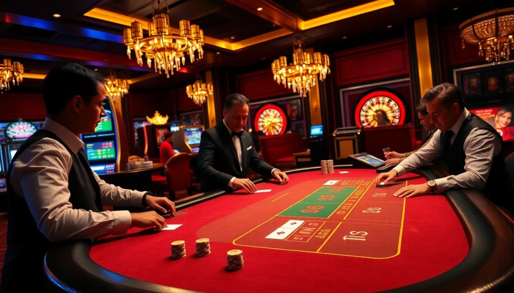 Engage with exciting kp88 poker strategies at a luxurious casino table.