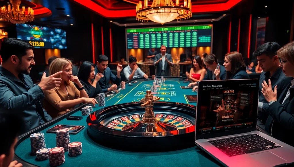 Experience casino excitement at https://iwincom.net/ with thrilling roulette gameplay and vibrant chips.