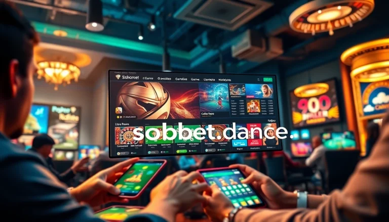 Explore the thrilling online gaming world at sbobet.dance, featuring immersive sports betting and poker experiences.