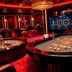 Experience the thrill of uu88 at a glamorous casino poker table with vibrant cards and chips.