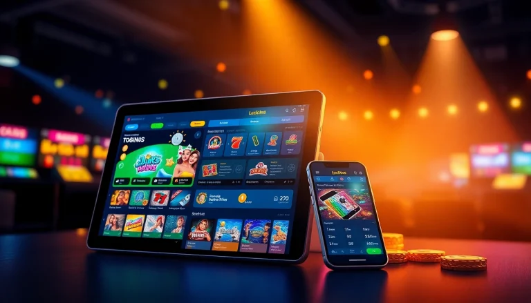 Engaging interface of luck8win.live showcasing online betting experiences with user-friendly app visuals.