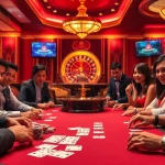 Experience high-stakes excitement at VAOBET with a luxurious poker scene and modern gambling elements.