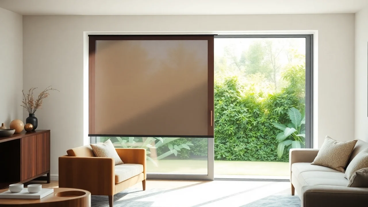 Installing a fly screen for patio doors enhances indoor comfort and style.